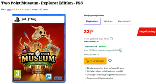 Two Point Museum - Explorer Edition voor €22,99 bij Bol