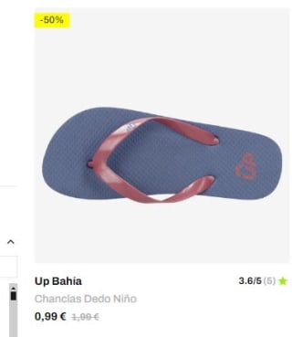 Recopilación rebajas en sprinter desde 0,49€