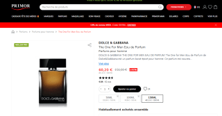 Eau de Parfum Dolce & Gabbana The One For Men 150ml
