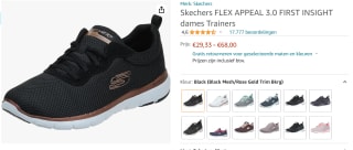 Skechers FLEX APPEAL 3.0 FIRST INSIGHT dames Trainers voor €29,33 bij Amazon.nl