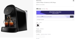 Cafetera Philips L'Or Barista Lm 8012 por 49.95€