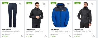 Tot 75% korting op alles van Jack Wolfskin bij Limango