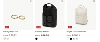 50% + 5% korting op veel tassen bij Kapten & Son