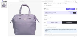 Bolsa porta-alimentos eco-friendly por 17,49€