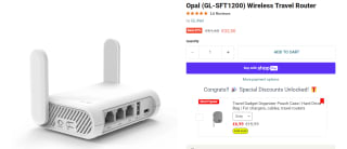 GL.iNet GL-SFT1200 (Opal) Secure Travel WiFi-router voor €32,50 bij Gl-inet