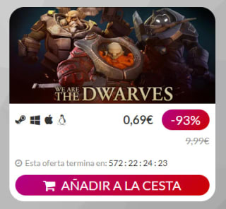 Recipolación de juegos por 0,69€ desde indegalia
