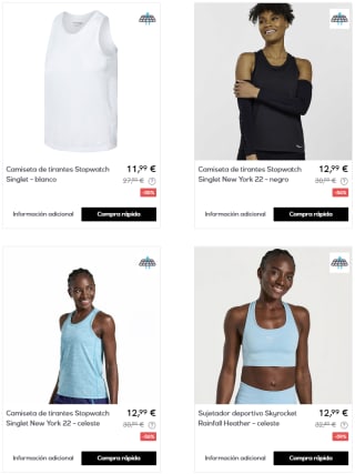 SAUCONY - Camisetas hasta 14,99€