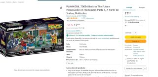 Set playmobil Back to The Future Persecución en monopatín Parte II por 16,41€
