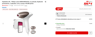 15% extra descuento en Philips y Rowenta grandes ofertas solo Hoy