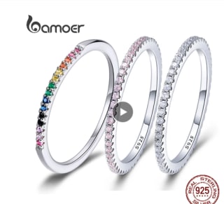 Anillo apilable de Plata de Ley 925 por 5,50€