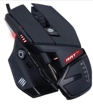 Mad Catz R.A.T 4+ Ratón Gaming 7200DPI Negro por 29,99€