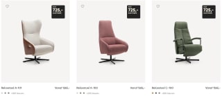 2e stoel halve prijs bij Prominent