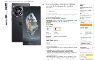 OnePlus 12R 5G con 16GB / 256GB a solo 624,82€
