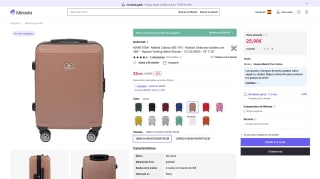 Maleta Cabina MARKTOMI ABS 1PC por 25,90€