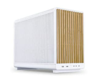 Caja Lian Li X DAN A3 Madera M-ATX Blanca por solo 73,95€