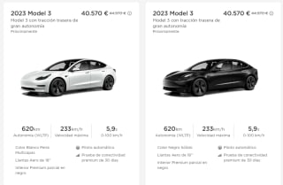 Coche Tesla Model 3 por 40.570€