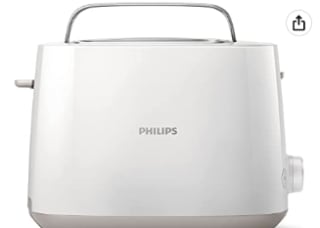 Philips tostadora de 2 rarunas con apagado automático por 19,50€