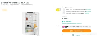 Liebherr Koelkast RD 4200-22 voor €599 bij Artandcraft