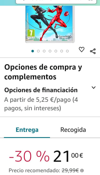 Miraculous: Rise of the Sphinx Nintendo Switch por 21€.