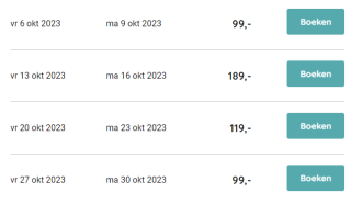 Vanaf €99 een weekend of midweek bij Roompot