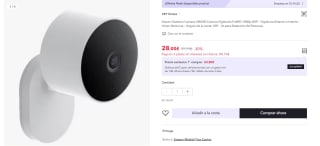 Xiaomi Outdoor Camera AW200 Cámara IP WiFi Vigilancia Exterior 1080p por 16.68€
