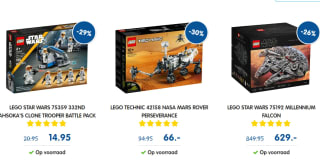 Crazy Lego Week met tot 30% korting bij Misterbricks