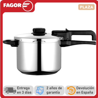 Olla FAGOR Dual Xpress a presión super rápida de 6L por solo 36€