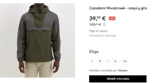 Cazadora para Hombre O´neill Woodcreek por 39.99€