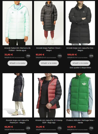 Adidas Anorak desde solo 32,90€ chollazo