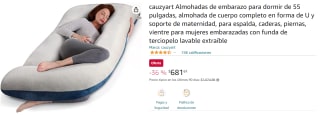 Almohada Multiproposito para Dormir a $682 en Amazon