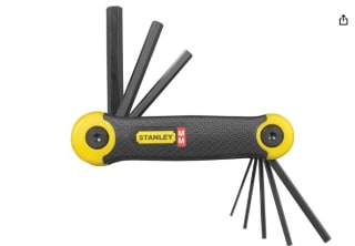 STANLEY 2-69-264 Juego de llaves métricas (8 piezas en estuche plegable) por solo 7,17€