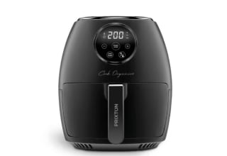 Freidora De Aire Sin Aceite Prixton Cook Organics 3,5 Litros 1300 W por 25,44€.