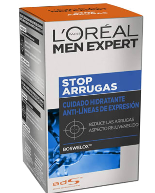 3 x L'Oreal Paris Men Expert - Cuidado hidratante anti-arrugas de expresión Stop Arrugas, 50 ml por 15€ en Amazon