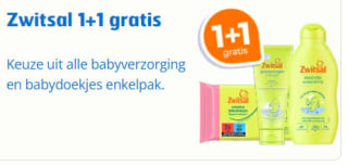 Alle Naif en Zwitsal 1+1 bij Etos