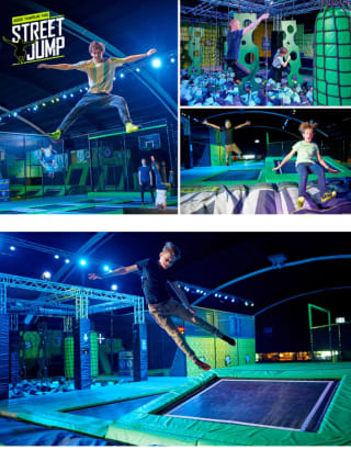 Street Jump Apeldoorn , 2 uur vrij jumpen met zakje chips en limonade voor slechts €9,95