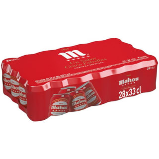 112 Latas Cerveza Mahou 5 Estrellas por solo 46,78€