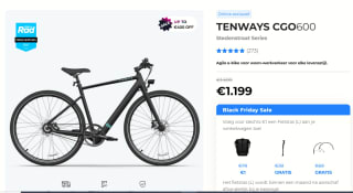 TENWAYS CGO600 City Road Series met gratis accessoires voor €1.199 bij TENWAYS