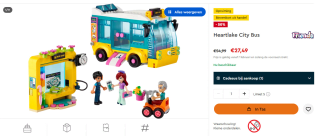 Lego Heartlake City Bus (41759) voor €27,49 in de Lego store