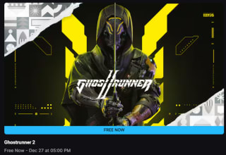 Gratis game Ghostrunner 2 via EpicGames