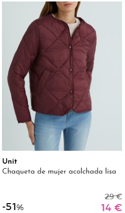 Parkas y chaquetas para ellas por 14€
