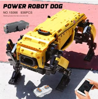 Mould King 15067 robot hond met 936 onderdelen voor €41,53 bij Aliexpress