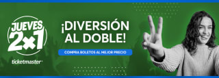 Ticketmaster: Jueves 2x1