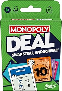 Hasbro Gaming Monopoly Deal Card Game – £3