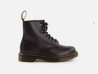 DR. MARTENS Bottines Burgundy 1460 - Marron à 120€