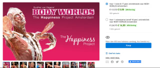 Entreeticket voor Body Worlds Amsterdam met tot 40% korting