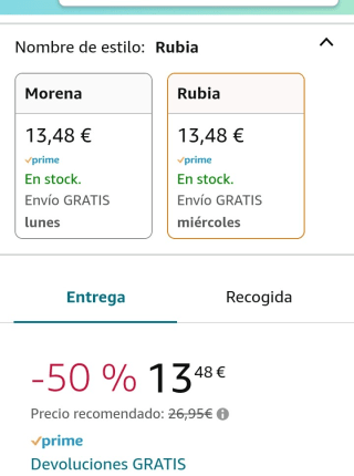 Nancy - Un día de Trenzas Rubia por 13,48€.