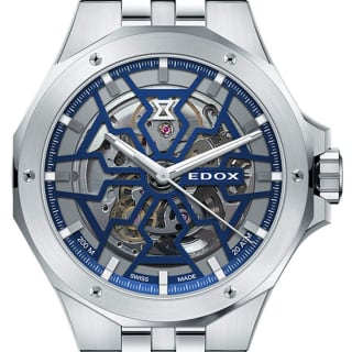 Edox Delfin Automatisch skeleton horloge voor €599 bij Conteenium