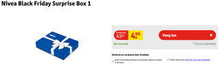 Nivea Surprise Box voor €4,99 bij Kruidvat
