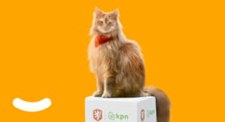 Haal gratis een speciaal Oranje sjaaltje bij een KPN winkel