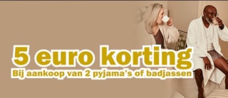€5 korting op 2 nachtmode artikelen bij Vetex